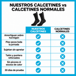 Calcetines de trabajo acolchados para trabajar sin dolor
