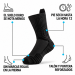Calcetines de trabajo acolchados para trabajar sin dolor